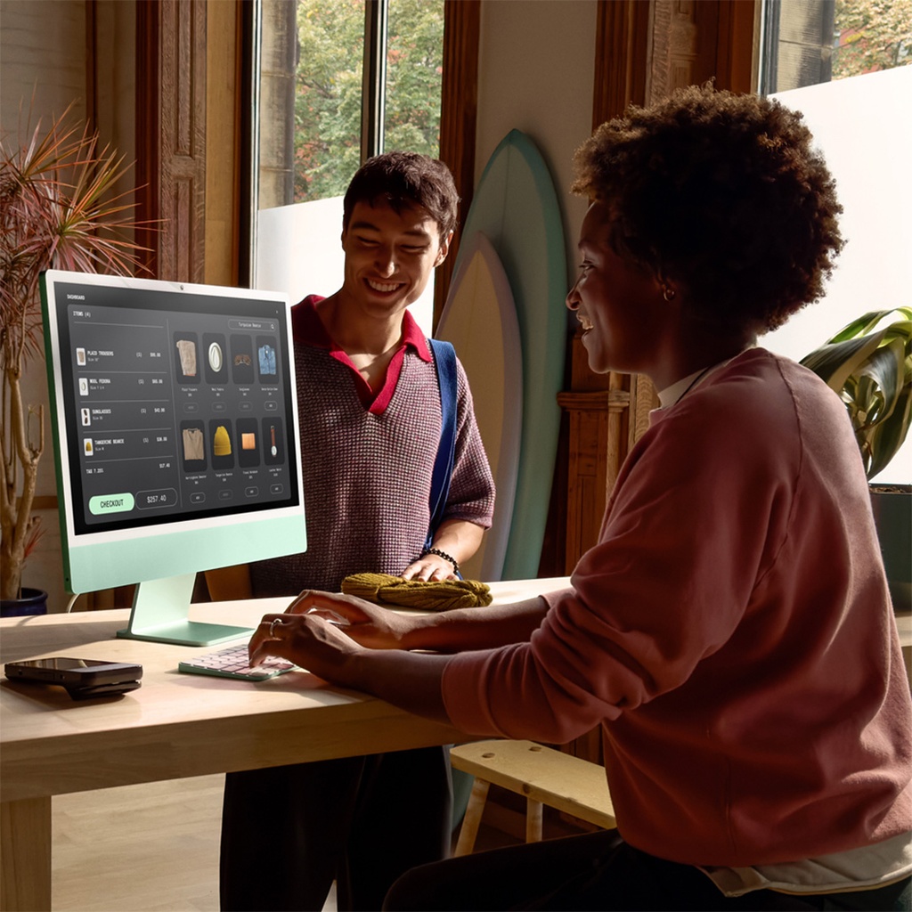 iMac 24" M4 - 8 CPU, 8 GPU, 16 GB, 256 GB - Verde