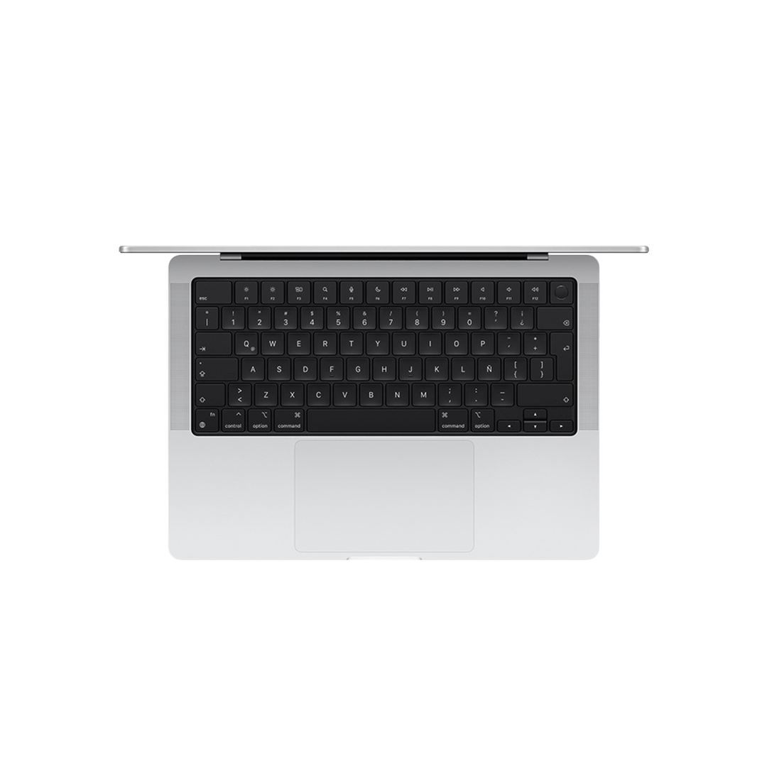MacBook Pro 14" M4 - 10 CPU, 10 GPU, 16 GB, 512 GB - Plata