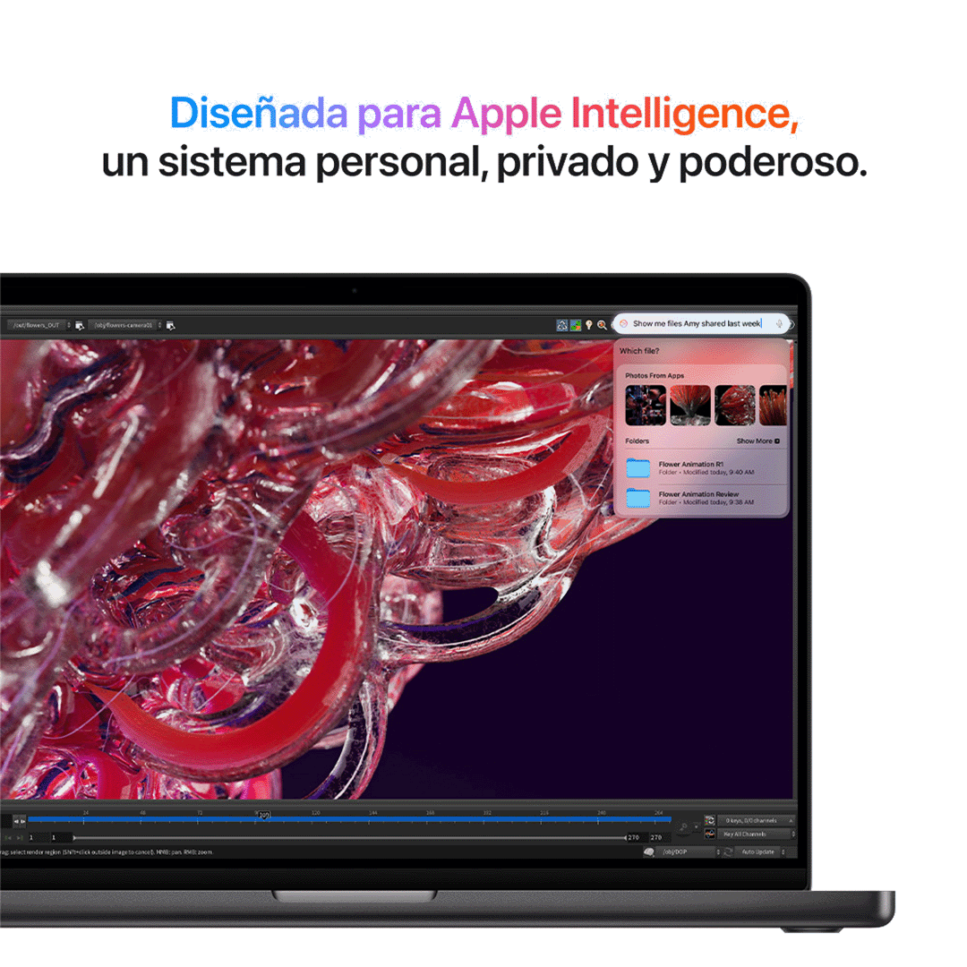 MacBook Pro 14" M4 - 10 CPU, 10 GPU, 16 GB, 1 TB - Plata