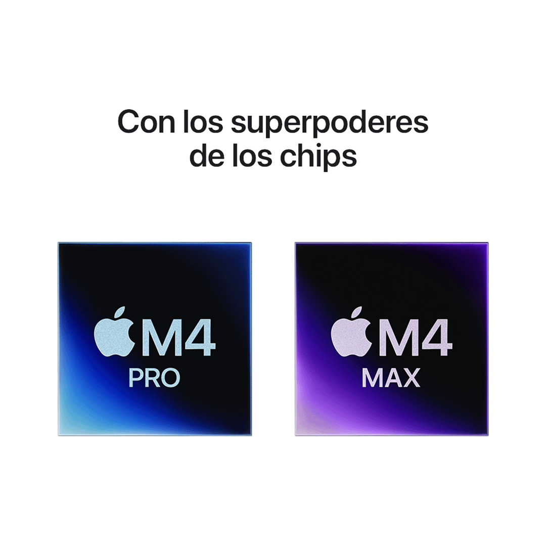 MacBook Pro 16" M4 Max - 14 CPU, 32 GPU, 36 GB, 1 TB - Negro Espacial