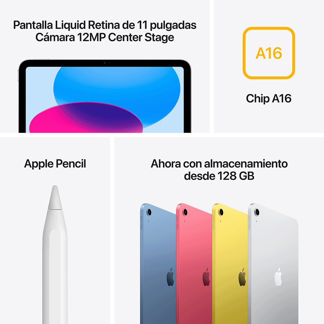 iPad 11" Wi-Fi 512 GB - Plata
