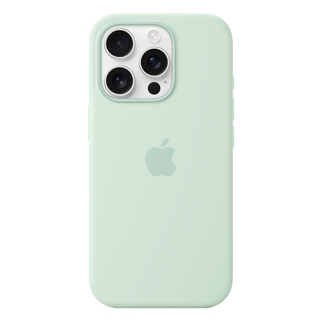 [MDG04ZM/A] Apple Funda de Silicona con MagSafe para iPhone 16 Pro - Aguamarina